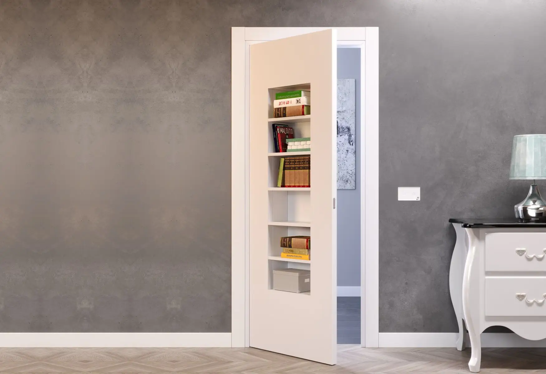 porta libreria